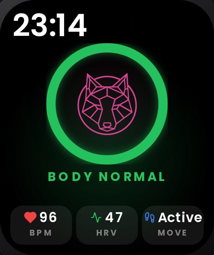Body status on your wrist